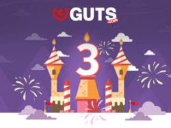 guts birthday email banner