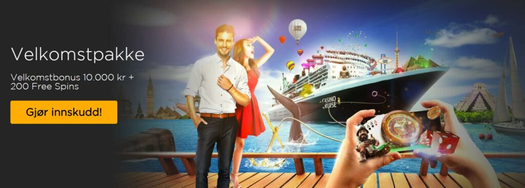 Casino Cruise velkomstbonus