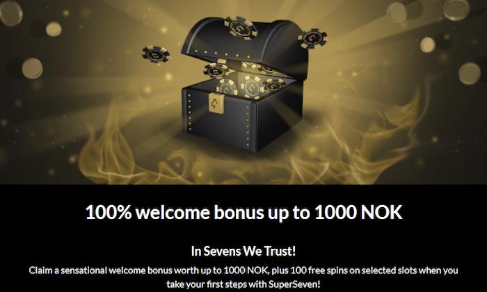 Superseven casino velkomstbonus, en åpen kiste